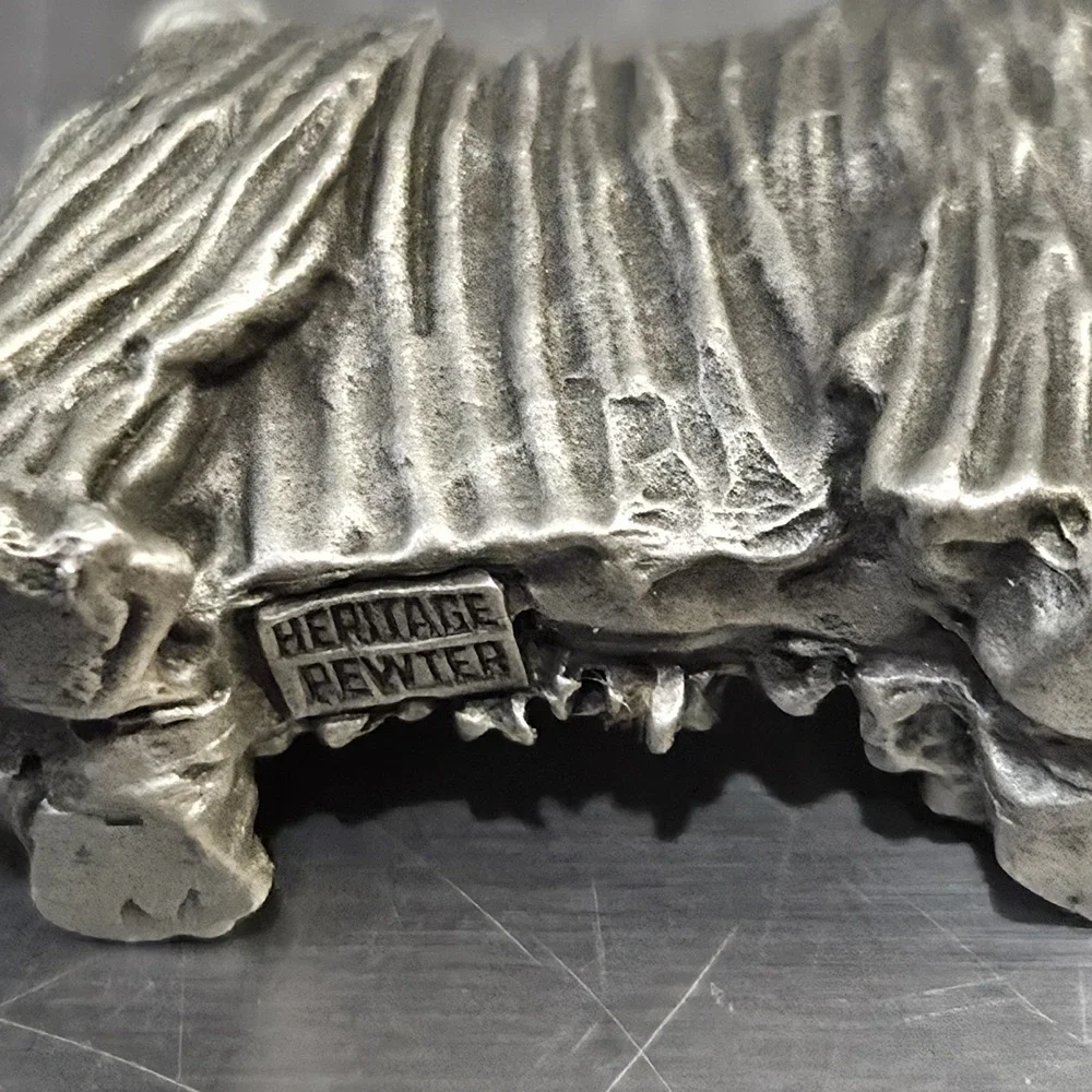 Heritage Pewter Shih Tzu Figurine 1.25